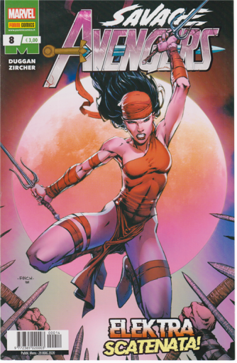 Avengers - n. 8 - Elektra scatenata! - mensile - 28 maggio 2020