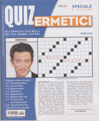 Abbonamento Quiz Ermetici (cartaceo bimestrale)