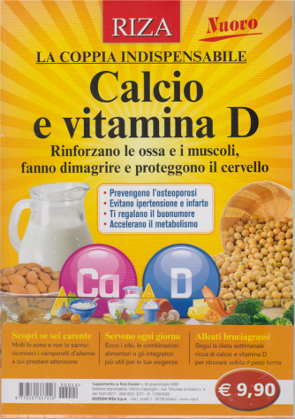 Riza Dosssier - Calcio e vitamina D - n. 24 - giugno - luglio 2020 - 