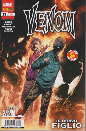 Venom - n. 40 - mensile - 11 giugno 2020 - Il bravo figlio - 56 pagine