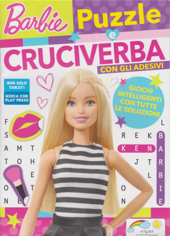 Barbie Puzzle e Cruciverba - n. 3 - luglio - agosto 2020 - bimestrale - 
