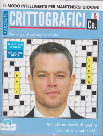 Raccolta crittografici & Co. - Matt Damon - n. 35 - bimestrale - 11/6/2020 - 