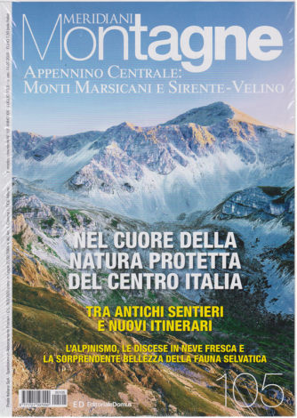 Meridiani Montagne - Appennino Centrale: Monti Marsicani e Sirente - Velino - n. 105 - luglio 2020 - bimestrale - 