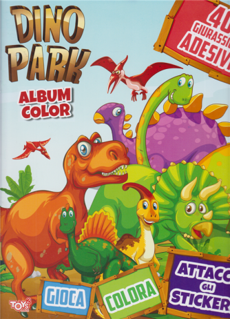 Toys2 Sticker Album color - Dino Park - n. 36 - bimestrale - 18 giugno 2020 - 