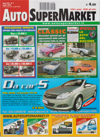 Auto Super Market - n. 7 - luglio 2020 - 