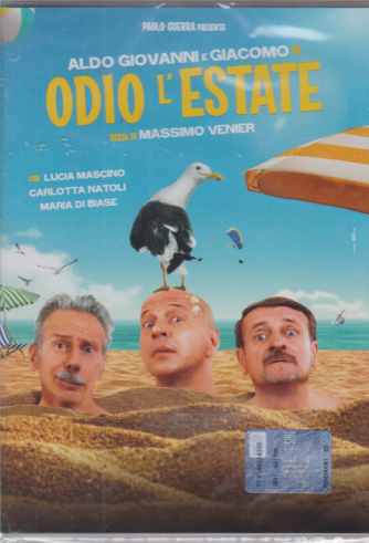 I Dvd Cinema di Sorrisi - n. 27 - Odio L'estate - 9 luglio 2020 - settimanale - con Aldo Giovanni e Giacomo