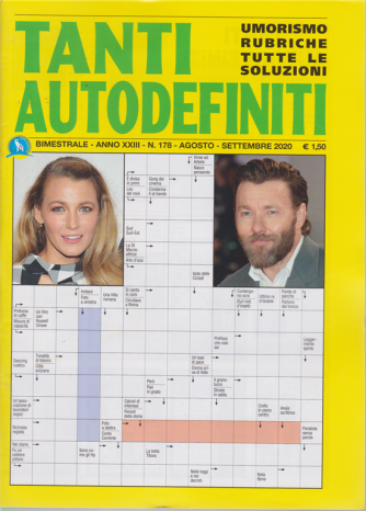 Tanti Autodefiniti - n. 178 - bimestrale - agosto - settembre 2020 - 