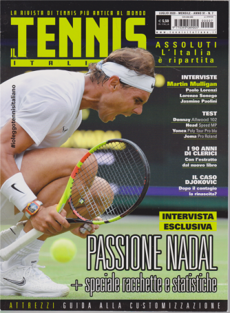 Il tennis italiano - n. 7 - luglio 2020 - mensile