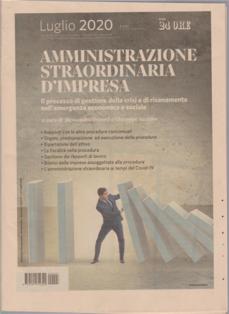 Gli Speciali di Dossier Lavoro - Amministrazione straordinaria d'impresa - luglio 2020 - n. 3 - bimestrale