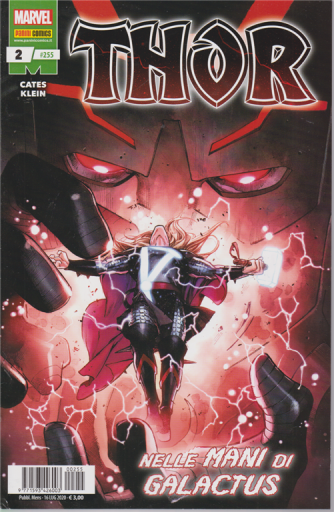Thor - Thor N. 2  / 255 - Nelle mani di Galactus - mensile - 16 luglio 2020