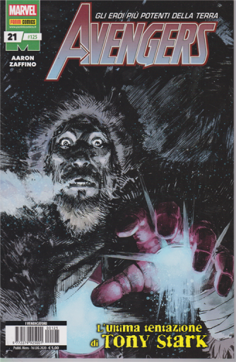 Avengers - Avengers N. 21 / 125 - L'ultima tentazione di Tony Stark - mensile - 16 luglio 2020