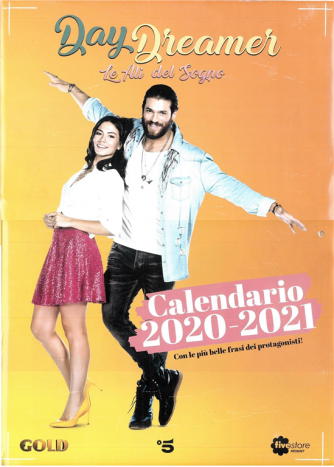 Calendario 2020-2021 DayDreamer "Lea li del sogno" cm. 40x57 Aperto