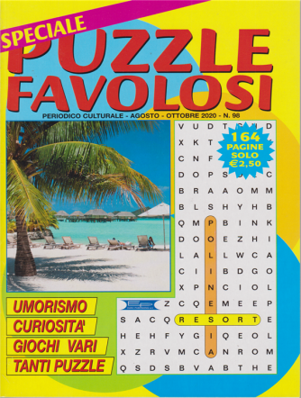 Speciale Puzzle Favolosi - n. 98 - agosto - ottobre 2020 - 164 pagine