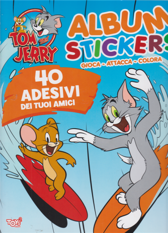 Toys2 Colora e  Gioca - Tom and Jerry - Album stickers - n. 38 - bimestrale - 16 luglio 2020 - 