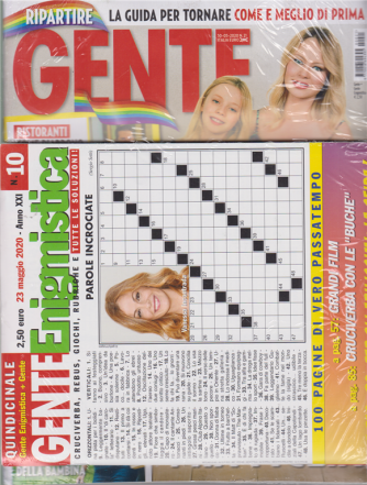 Gente + Gente  Enigmistica - n. 21 - settimanale - 30/5/2020 - 2 riviste