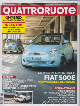 Quattroruote + Q Prove - Suv & Crossover - n. 780 - agosto 2020 - mensile - 2 riviste