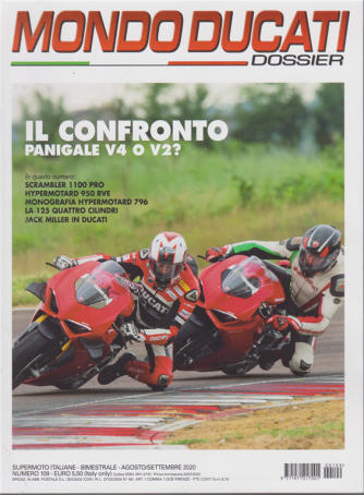 Mondo Ducati   Dossier - n. 109 - bimestrale - agosto - settembre 2020 