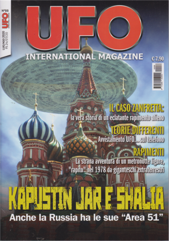 Ufo International Magazine - n. 88 - luglio - agosto 2020 - mensile