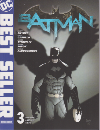 Dc Best Seller - Batman - n. 3 - mensile - 6 agosto 2020 - 