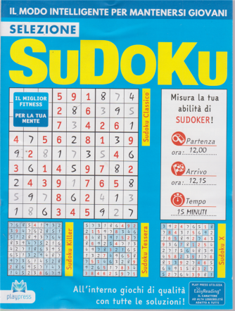 Selezione Sudoku - n. 30 - bimestrale - 7/8/2020 - 