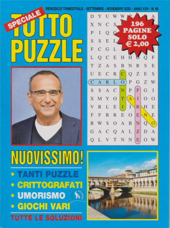 Speciale Tutto Puzzle - n. 96 - trimestrale - settembre - novembre 2020 - 196 pagine