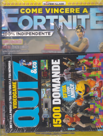 Come Vincere a Fortnite - + Quiz & Co. videogame - n. 2 - bimestrale - agosto - settembre 2020 - 2 riviste