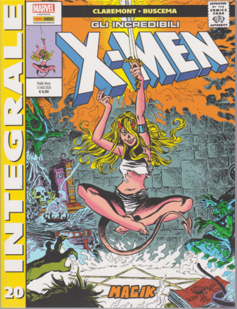 Marvel Integrale - Gli incredibili X-Men - n. 20 - Magik - mensile - 13 agosto 2020 - 