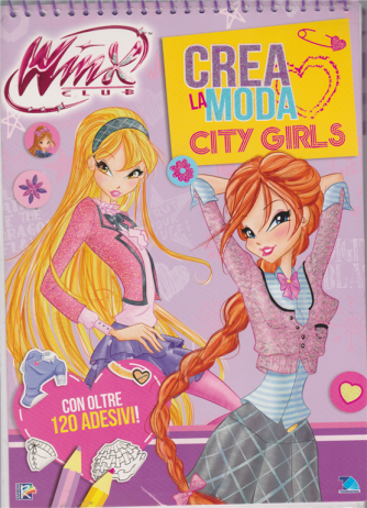Tridi Activity - Winx Club Crea la moda City girls - n. 25 - 20/8/2020 - bimestrale