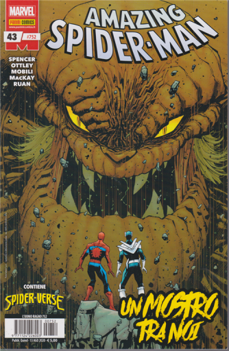 Uomo Ragno - Amazing Spider-Man - n. 752 - quindicinale - 13 agosto 2020 - Un mostro tra noi - 