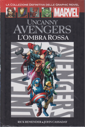 Graphic Novel Marvel - Uncanny Avengers - L'ombra rossa - n. 53 - 22/8/2020 - quattordicinale - copertina rigida