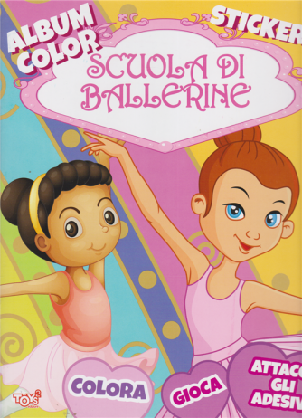 Toys2 Play - Album color stickers - Scuola di ballerine - n. 42 - bimestrale - 27 agosto 2020 - 
