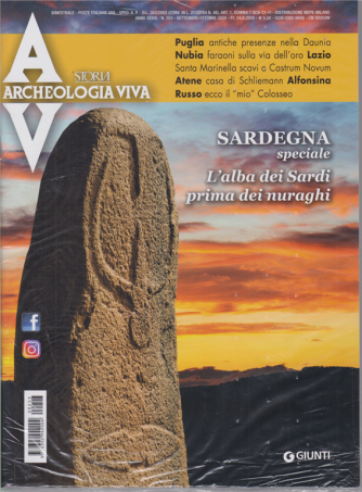 Archeologia Viva - Sardegna Speciale - n. 203 - settembre - ottobre 2020 - bimestrale - 