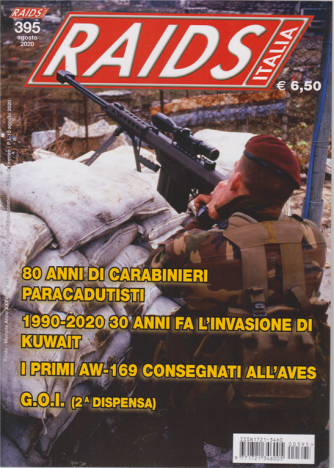 Raids Italia - n. 395 - agosto 2020 - mensile