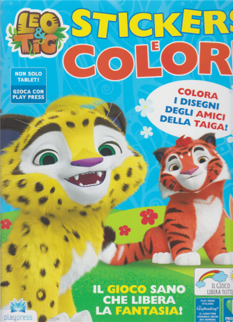 Leo & Tig - Stickers e colori - n. 4 - settembre - ottobre 2020 - bimestrale