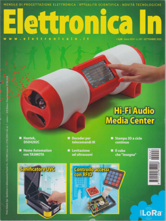 Elettronica In - n. 247 - settembre 2020 - mensile