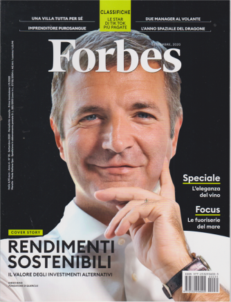 Forbes - n. 35 - settembre 2020 - mensile