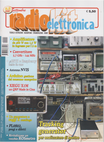 Radiokit Elettronica - n. 9 - settembre 2020 - mensile