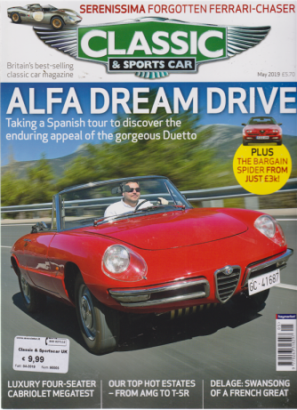 Classic & Sportscar n. 5 - May 2019 - in inglese