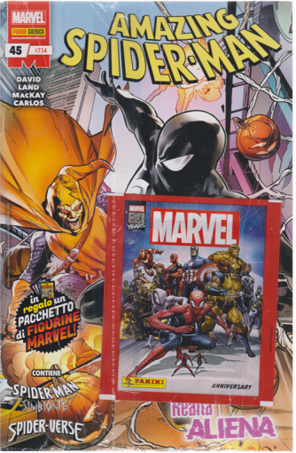 Uomo Ragno - Spider - man - n. 754 - Realtà aliena - quindicinale - 10 settembre 2020 - + in regalo un pacchetto di figurine Marvel!
