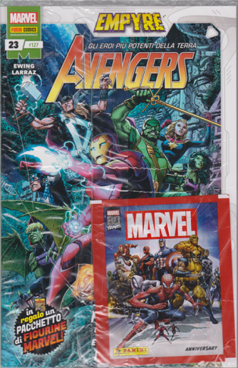 Avengers - n. 127 - La minaccia di Kree e Skrull incombe! - mensile - 10 settembre 2020 - + in regalo un pacchetto di figurine Marvel!