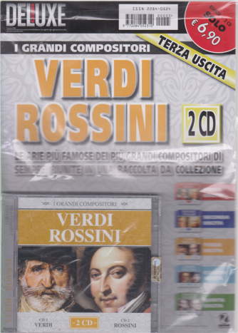 Saifam Music Deluxe Var 31 - I grandi compositori - Verdi-  Rossini - terza uscita - rivista + 2 cd - 