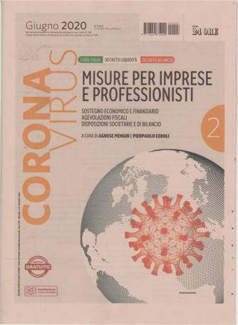 Coronavirus - Misure per imprese e professionisti - giugno 2020 - mensile - n. 3 - 