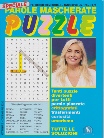 Speciale Parole Mascherate puzzle - n. 108 - trimestrale - ottobre - dicembre 2020