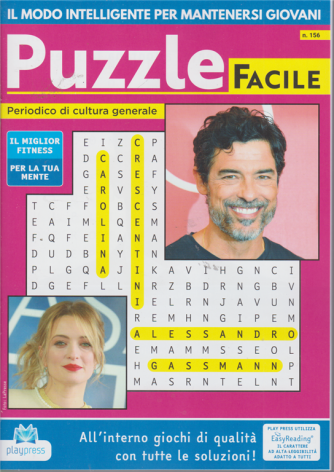 Puzzle Facile - n. 156 - bimestrale - 21/9/2020