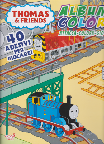 Toys2 Attacca e  Stacca  - Thomas & friends - Album color - n. 40 - bimestrale - 17 settembre 2020 