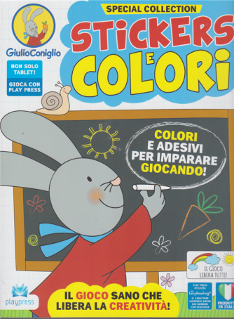 Giulio Coniglio - Stickers e colori - n. 9 - bimestrale - 22/9/2020 - 