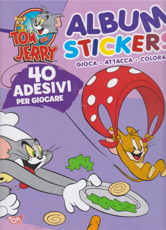 Toys2 Colora e  Gioca - Tom and Jerry - Album stickers - n. 39 - bimestrale - 17 settembre 2020 - 
