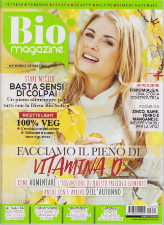 Bio Magazine - n. 71 - mensile - ottobre 2020