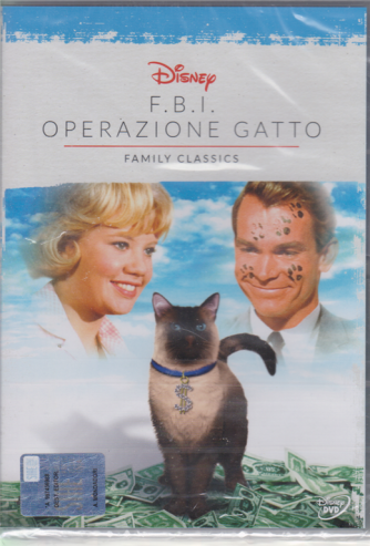 I Dvd Fiction di Sorrisi - n. 32 - 29/9/2020 - F.B.I. Operazione gatto - Family Classics - settimanale - terza uscita