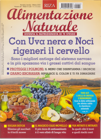 Alimentazione Naturale - n. 60 - mensile - ottobre 2020